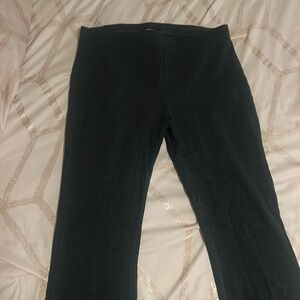 Grey flared out leggings